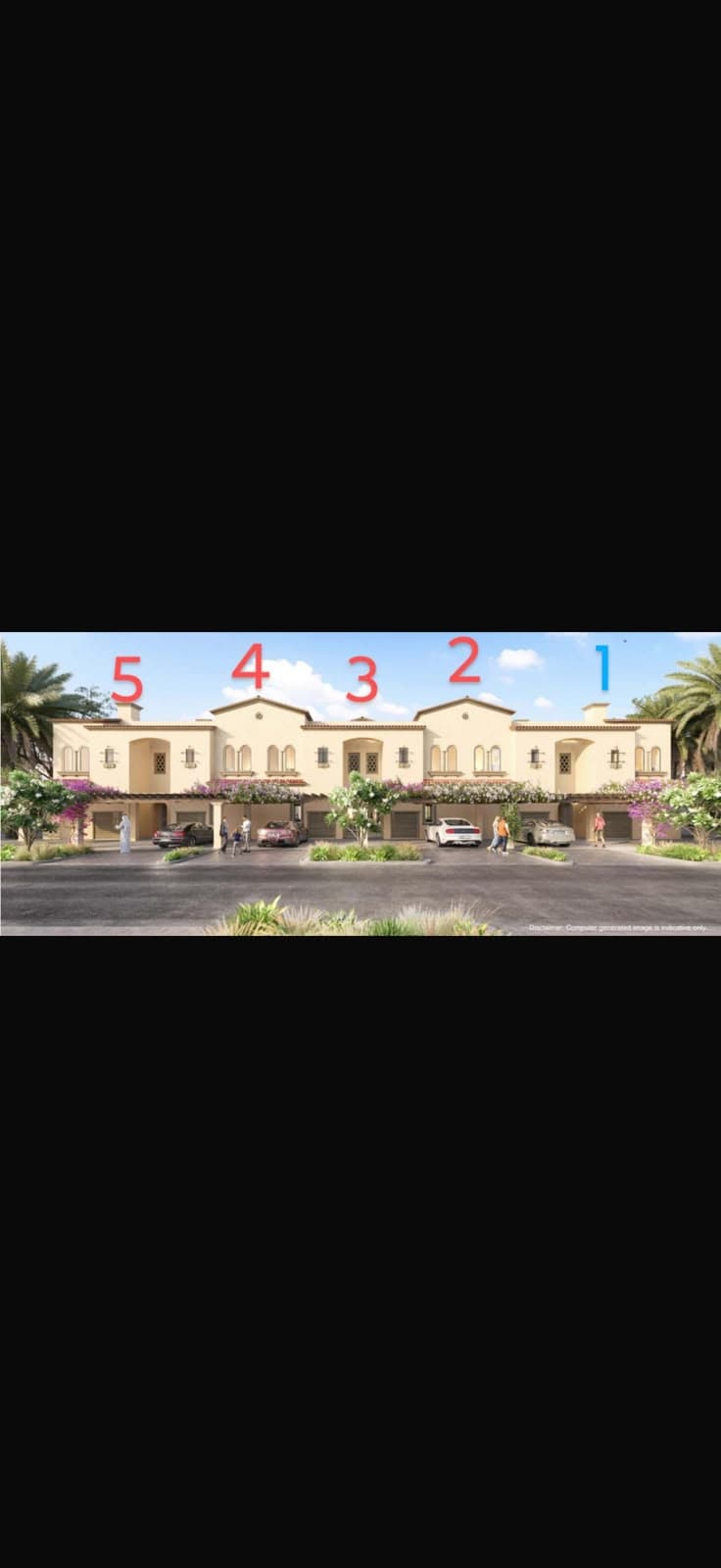Bloom living Townhouse, Olivera Three master bedroom townhouse End unit, Hand over Jul 2027 in Zayed city Near Khalifa City C
