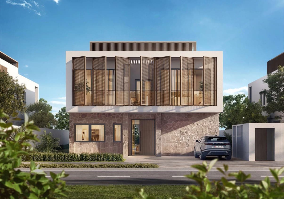 FOR SALE | NAWAYEF EAST – HUDAYRIYAT ISLAND, ABU DHABI  4-Bedroom Luxury Villa | End Unit in Hudayriat Island
